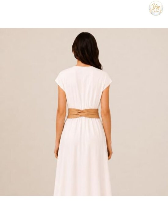 Italian Leather Obi Belt Wide Waist Belt for Women main image 5